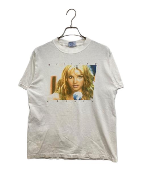 BRITNEY SPEARS（ブリトニースピアーズ）BRITNEY SPEARS (ブリトニースピアーズ) シンガーTEE ホワイト サイズ:SMサイズ(YOUTH L)の古着・服飾アイテム