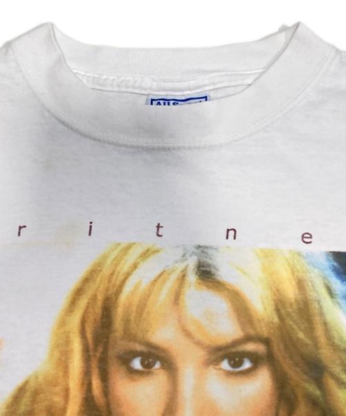 BRITNEY SPEARS（ブリトニースピアーズ）BRITNEY SPEARS (ブリトニースピアーズ) シンガーTEE ホワイト サイズ:SMサイズ(YOUTH L)の古着・服飾アイテム