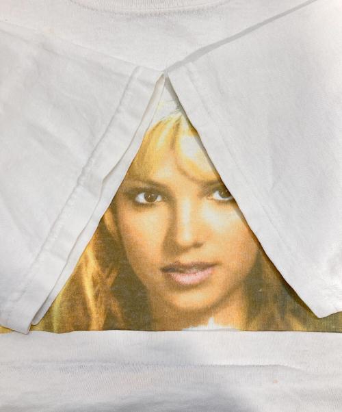 BRITNEY SPEARS（ブリトニースピアーズ）BRITNEY SPEARS (ブリトニースピアーズ) シンガーTEE ホワイト サイズ:SMサイズ(YOUTH L)の古着・服飾アイテム