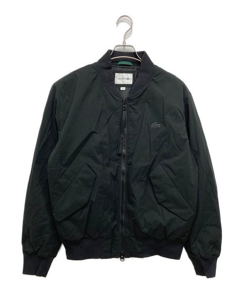 LACOSTE（ラコステ）LACOSTE (ラコステ) 撥水サーモアインサレーションボンバージャケット ブラック サイズ:Mの古着・服飾アイテム