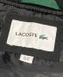 中古・古着 LACOSTE (ラコステ) 撥水サーモアインサレーションボンバージャケット ブラック サイズ:M：12000円