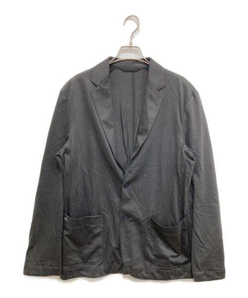 LACOSTE（ラコステ）LACOSTE (ラコステ) ハイゲージウールジャージジャケット グレー サイズ:Mの古着・服飾アイテム