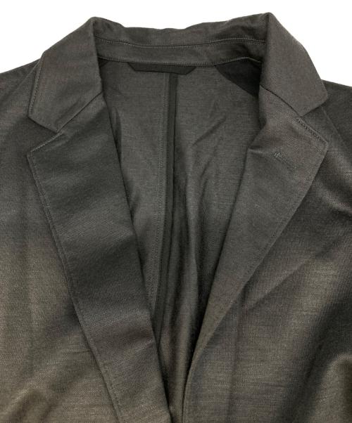 LACOSTE（ラコステ）LACOSTE (ラコステ) ハイゲージウールジャージジャケット グレー サイズ:Mの古着・服飾アイテム