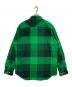 LACOSTE LIVE (ラコステライブ) チェッカーコットンシャツジャケット グリーン サイズ:M：7000円