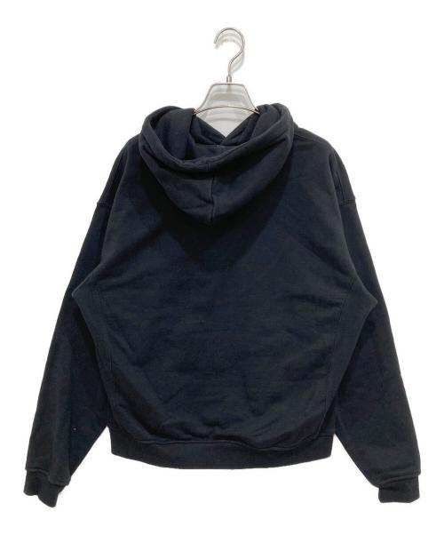 KITH（キス）KITH (キス) スモールロゴプルオーバーパーカー ブラック サイズ:Mの古着・服飾アイテム