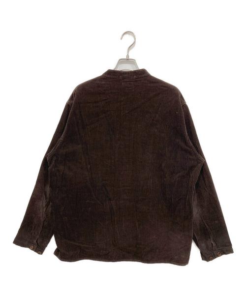 STEVEN ALAN（スティーブンアラン）STEVEN ALAN (スティーブンアラン) 8WALE CORDUROY STAND COVERALL ブラウン サイズ:Lの古着・服飾アイテム