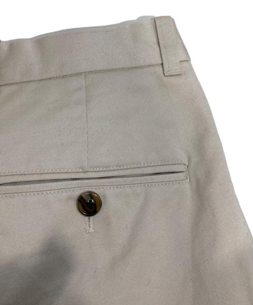 NEAT（ニート）NEAT (ニート) BROOKS BROTHERS (ブルックスブラザーズ) 別注タックチノパン ベージュ サイズ:76cm (W30)の古着・服飾アイテム