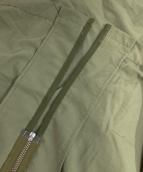 RAY BEAMS（レイ ビームス）RAY BEAMS (レイ ビームス) バックタッククルーネックジップコート カーキ サイズ:Freeの古着・服飾アイテム