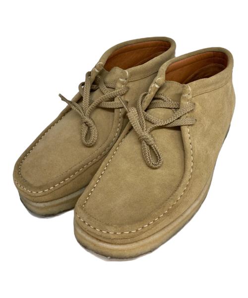 PADMORE&BARNES（パドモア&バーンズ）PADMORE&BARNES (パドモア&バーンズ) スエードチャッカーブーツ ライトベージュ サイズ:UK7の古着・服飾アイテム