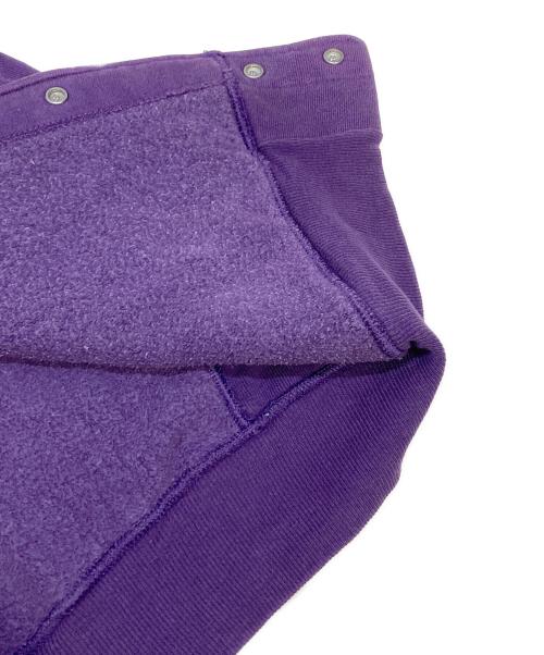 Champion REVERSE WEAVE（チャンピオン リバース ウィーブ）Champion REVERSE WEAVE (チャンピオン リバース ウィーブ) 90sスナップカーディガン パープル サイズ:Lの古着・服飾アイテム