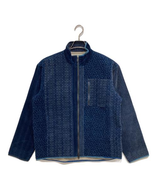 FUNSET OF ART（ファンセットオブアート）funset of art (ファンセットオブアート) IDG抜染コーデュロイARGOジャケット ネイビー サイズ:Lの古着・服飾アイテム