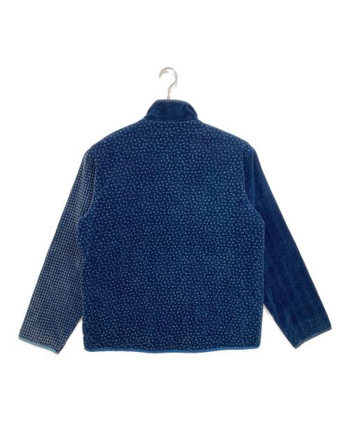 FUNSET OF ART（ファンセットオブアート）funset of art (ファンセットオブアート) IDG抜染コーデュロイARGOジャケット ネイビー サイズ:Lの古着・服飾アイテム