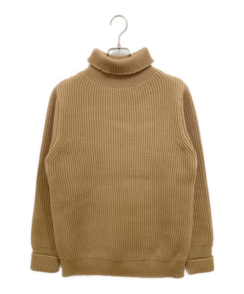 ANDERSEN-ANDERSEN（アンデルセン アンデルセン）ANDERSEN-ANDERSEN (アンデルセン アンデルセン) タートルネックニット ブラウン サイズ:Sの古着・服飾アイテム