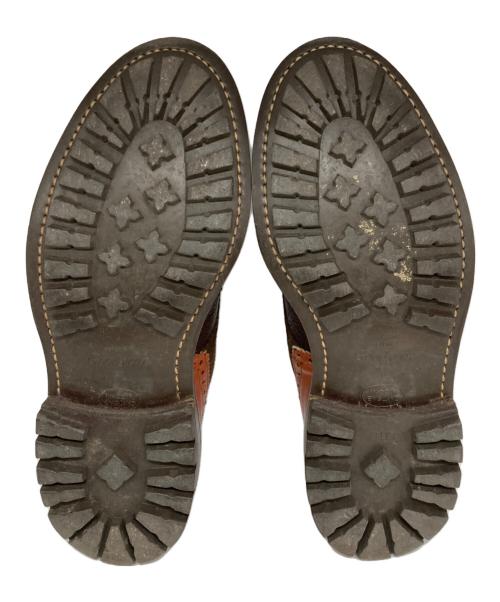 Tricker's（トリッカーズ）Tricker's (トリッカーズ) NEPENTHES (ネペンテス) クレイジーパターンウィングチップシューズ ブラウン サイズ:UK8(27.5cm相当)の古着・服飾アイテム