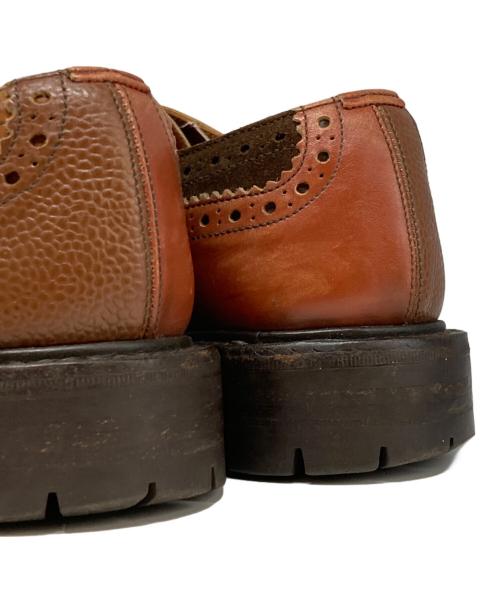Tricker's（トリッカーズ）Tricker's (トリッカーズ) NEPENTHES (ネペンテス) クレイジーパターンウィングチップシューズ ブラウン サイズ:UK8(27.5cm相当)の古着・服飾アイテム