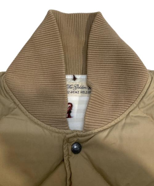 REMI RELIEF（レミレリーフ）REMI RELIEF (レミレリーフ) BEAMS (ビームス) Quilt Down Jacket ベージュ サイズ:Mの古着・服飾アイテム