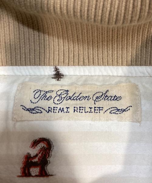 REMI RELIEF（レミレリーフ）REMI RELIEF (レミレリーフ) BEAMS (ビームス) Quilt Down Jacket ベージュ サイズ:Mの古着・服飾アイテム