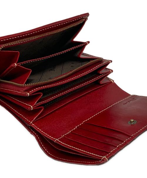 DAKOTA（ダコタ）DAKOTA (ダコタ) 2つ折り財布 レッドの古着・服飾アイテム
