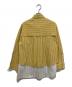 AULA AILA (アウラアイラ) レイヤードシャツ イエロー サイズ:S：4000円