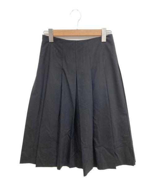 JIL SANDER（ジルサンダー）JIL SANDER (ジルサンダー) プリーツスカート ネイビー サイズ:32の古着・服飾アイテム