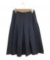 JIL SANDER（ジルサンダー）の古着「プリーツスカート」｜ネイビー