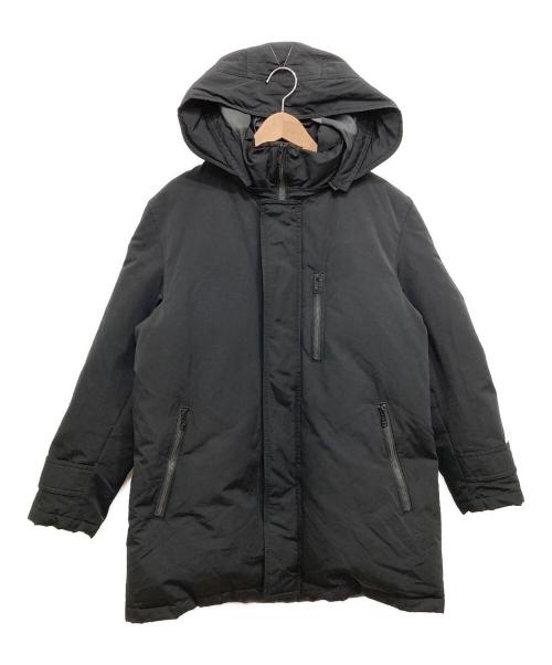 BLACK LABEL CRESTBRIDGE（ブラックレーベル クレストブリッジ）BLACK LABEL CRESTBRIDGE (ブラックレーベル クレストブリッジ) コーデュラロングダウン ブラック サイズ:LLの古着・服飾アイテム