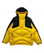 SUPREME×THE NORTH FACEシュプリーム×ザ ノース フェイス）の古着「800-Fill Half Zip Hooded Pullover」｜ブラック×イエロー