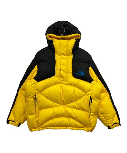 SUPREME（シュプリーム）Supreme (シュプリーム) THE NORTH FACE (ザ ノース フェイス) 800-Fill Half Zip Hooded Pullover ブラック×イエロー サイズ:XLの古着・服飾アイテム