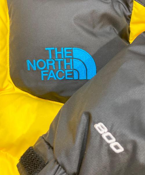 SUPREME（シュプリーム）Supreme (シュプリーム) THE NORTH FACE (ザ ノース フェイス) 800-Fill Half Zip Hooded Pullover ブラック×イエロー サイズ:XLの古着・服飾アイテム