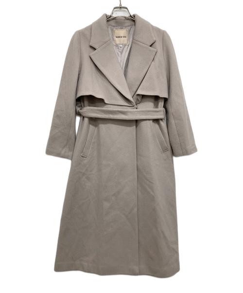 Apuweiser-riche（アプワイザーリッシェ）Apuweiser-riche (アプワイザーリッシェ) ウールケープトレンチコート ラベンダー サイズ:2の古着・服飾アイテム