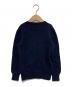 POLO RALPH LAUREN (ポロ・ラルフローレン) 犬刺繍クルーネックニット ネイビー サイズ:130cm(SIZE 7)：5000円