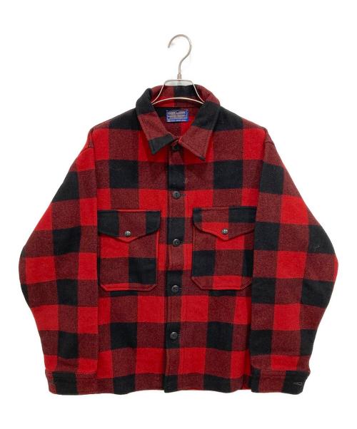 PENDLETON（ペンドルトン）PENDLETON (ペンドルトン) CPOジャケット レッド サイズ:Mの古着・服飾アイテム