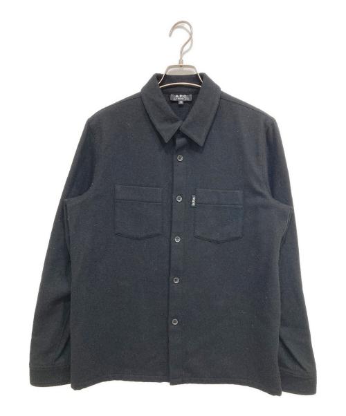 A.P.C.（アーペーセー）A.P.C. (アーペーセー) 長袖シャツ ブラック サイズ:XSの古着・服飾アイテム