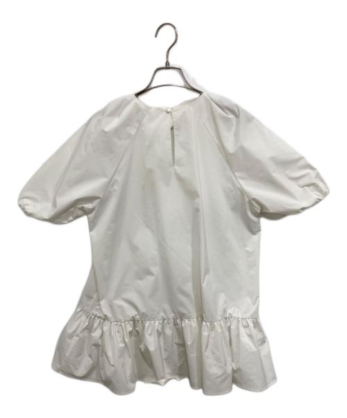 OHGA（オオガ）OHGA (オオガ) リボンタイチュニックブラウス ホワイト サイズ:Freeの古着・服飾アイテム