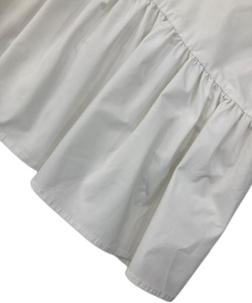 OHGA（オオガ）OHGA (オオガ) リボンタイチュニックブラウス ホワイト サイズ:Freeの古着・服飾アイテム