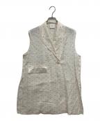 yori shiroconヨリ シロコン）の古着「ラメチップジレ」｜アイボリー