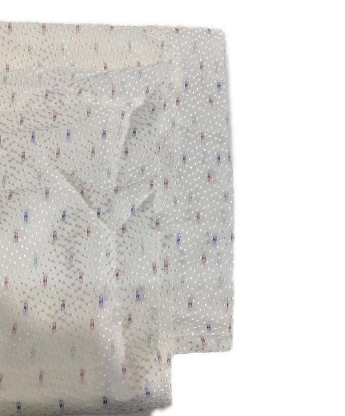 yori shirocon（ヨリ シロコン）yori shirocon (ヨリ シロコン) ラメチップバギーパンツ アイボリー サイズ:S (36)の古着・服飾アイテム