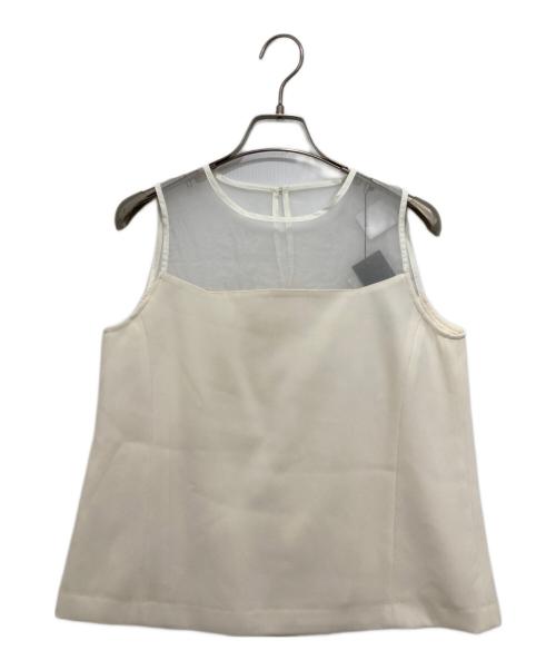 anuans（アニュアンス）anuans (アニュアンス) シアーシームブラウス アイボリー サイズ:Freeの古着・服飾アイテム