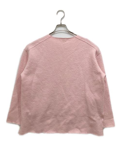 YORI（ヨリ）yori (ヨリ) 圧縮フロントショートプルオーバー ピンク サイズ:FREEの古着・服飾アイテム