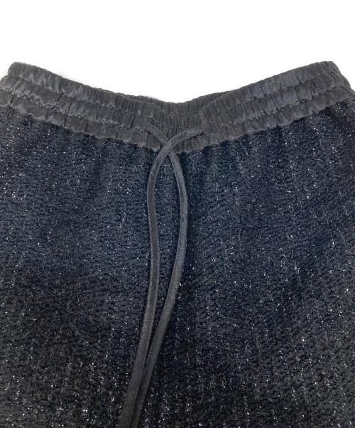 shirocon yori（シロコン ヨリ）shirocon yori (シロコン ヨリ) kirakira ワイドパンツ ブラック サイズ:S (36)の古着・服飾アイテム