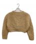 CLANE (クラネ) TEDDY BEAR HAND KNIT TOPS ベージュ サイズ:S：10000円