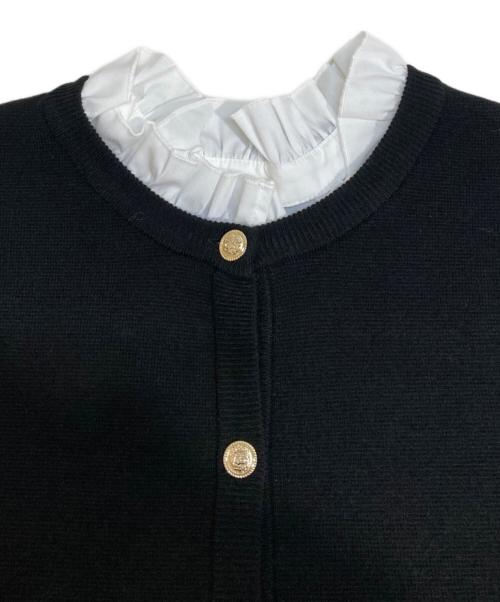 OHGA（オオガ）OHGA (オオガ) 3WAY CARDIGAN ブラック サイズ:Freeの古着・服飾アイテム