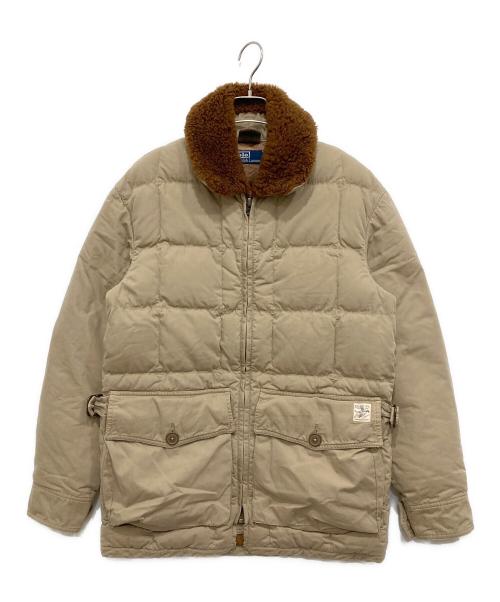 POLO RALPH LAUREN（ポロ・ラルフローレン）POLO RALPH LAUREN (ポロ・ラルフローレン) カラコラムダウンジャケット ベージュ サイズ:Sの古着・服飾アイテム