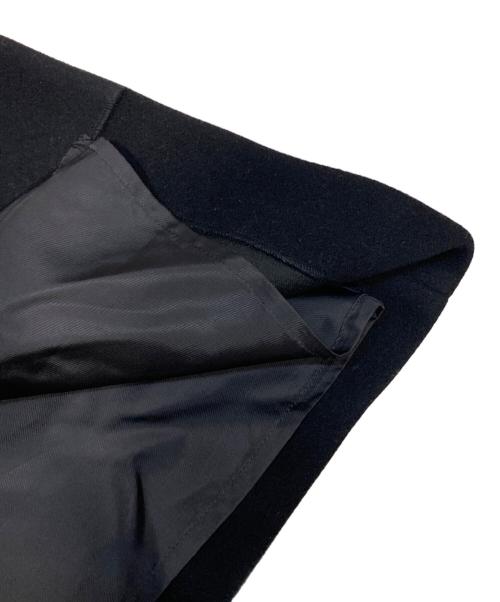 journal standard L'essage（ジャーナルスタンダード レサージュ）journal standard L'essage (ジャーナルスタンダード レサージュ) トップビーバースタンドショートコート ブラック サイズ:Freeの古着・服飾アイテム