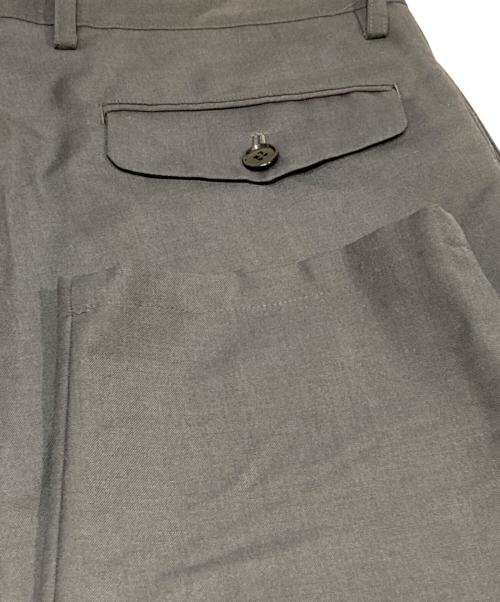 LIMI feu（リミフゥ）LIMI feu (リミフゥ) モヘヤ混スラックス グレー サイズ:Sの古着・服飾アイテム