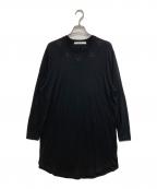 GIVENCHYジバンシィ）の古着「スターパッチ長袖カットソー」｜ブラック