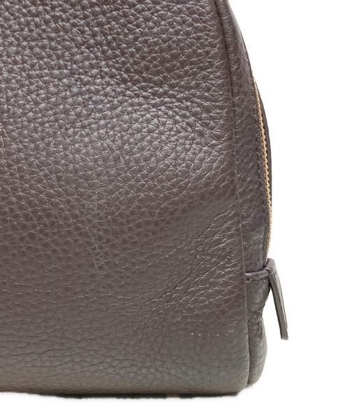 agnes b voyage（アニエスベーボヤージュ）agnes b voyage (アニエスベーボヤージュ) レザーショルダーバッグ ブラウンの古着・服飾アイテム