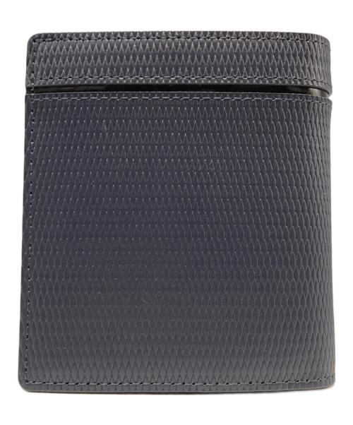 LANVIN（ランバン）LANVIN (ライバン) 2つ折り財布 ネイビーの古着・服飾アイテム