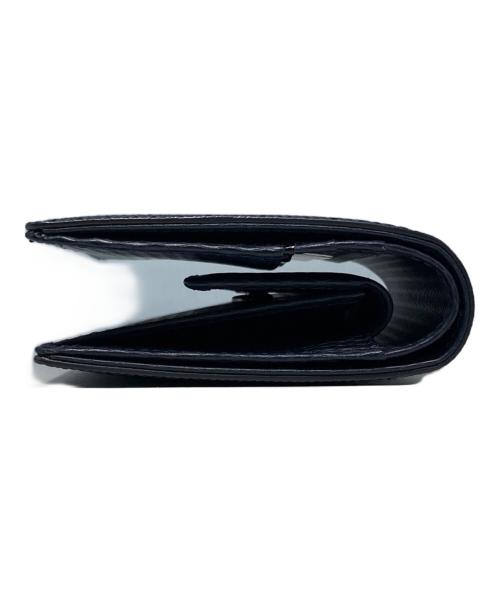 LANVIN（ランバン）LANVIN (ライバン) 2つ折り財布 ネイビーの古着・服飾アイテム