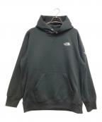 THE NORTH FACEザ ノース フェイス）の古着「SQUARE LOGO HOODIE」｜ブラック